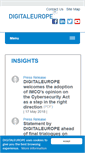 Mobile Screenshot of digitaleurope.org